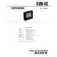 SONY XVM40 Service Manual SONY XVM40 Service Manual