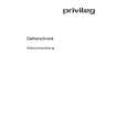 PRIVILEG 244.693 Owners Manual PRIVILEG 244.693 Owners Manual