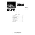 PIONEER P-D1 Service Manual PIONEER P-D1 Service Manual
