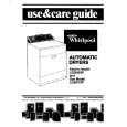 WHIRLPOOL LE5810XPW0 Owners Manual WHIRLPOOL LE5810XPW0 Owners Manual
