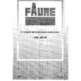 FAURE FRC300W Owners Manual FAURE FRC300W Owners Manual