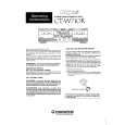 PIONEER CT-W710R Owners Manual PIONEER CT-W710R Owners Manual