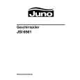JUNO-ELECTROLUX JSI6561B Owners Manual JUNO-ELECTROLUX JSI6561B Owners Manual