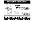 WHIRLPOOL SE960PEPW4 Installation Manual WHIRLPOOL SE960PEPW4 Installation Manual