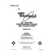 WHIRLPOOL RF366PXXB1 Parts Catalog WHIRLPOOL RF366PXXB1 Parts Catalog