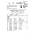 SHARP CD-C401W Service Manual SHARP CD-C401W Service Manual