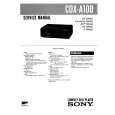 SONY CDXA100 Service Manual SONY CDXA100 Service Manual