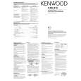 KENWOOD KAC-819 Owners Manual KENWOOD KAC-819 Owners Manual