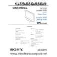 SONY KLVS32A10 Service Manual SONY KLVS32A10 Service Manual