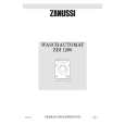 ZANUSSI ZBI1200 Owners Manual ZANUSSI ZBI1200 Owners Manual
