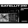 GRUNDIG SATELLIT 210 Owners Manual GRUNDIG SATELLIT 210 Owners Manual