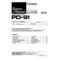 PIONEER PD91 Service Manual PIONEER PD91 Service Manual