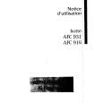 ARTHUR MARTIN ELECTROLUX AFC916G Owners Manual ARTHUR MARTIN ELECTROLUX AFC916G Owners Manual