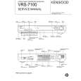 KENWOOD VRS7100 Service Manual KENWOOD VRS7100 Service Manual