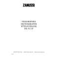 ZANUSSI ZR171UF Owners Manual ZANUSSI ZR171UF Owners Manual