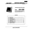 SHARP QA-1650 Service Manual SHARP QA-1650 Service Manual