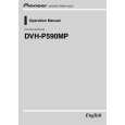 PIONEER DVH-P590MP Owners Manual PIONEER DVH-P590MP Owners Manual