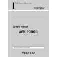 PIONEER AVM-P9000R Owners Manual PIONEER AVM-P9000R Owners Manual