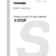 TOSHIBA V-231UK Service Manual TOSHIBA V-231UK Service Manual