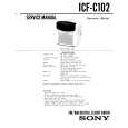 SONY ICFC102 Service Manual SONY ICFC102 Service Manual
