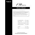 ROLAND F-50 Owners Manual ROLAND F-50 Owners Manual