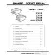 SHARP Z825 Service Manual SHARP Z825 Service Manual