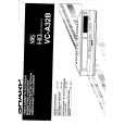 SHARP VCA32B Owners Manual SHARP VCA32B Owners Manual