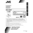 JVC KD-G501EE Owners Manual JVC KD-G501EE Owners Manual