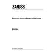 ZANUSSI ZKH64N Owners Manual ZANUSSI ZKH64N Owners Manual