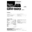 PIONEER GM920 Service Manual PIONEER GM920 Service Manual