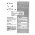 PIONEER VSX-99 Owners Manual PIONEER VSX-99 Owners Manual