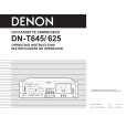 DENON DNT625 Owners Manual DENON DNT625 Owners Manual