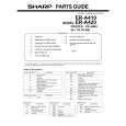 SHARP ER-A410 Parts Catalog SHARP ER-A410 Parts Catalog