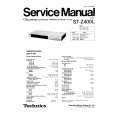 TECHNICS STZ400L Service Manual TECHNICS STZ400L Service Manual
