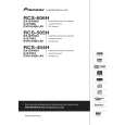 PIONEER SX-SW606/WYXCN5 Owners Manual PIONEER SX-SW606/WYXCN5 Owners Manual