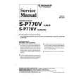 PIONEER SP770V XJM/E Service Manual PIONEER SP770V XJM/E Service Manual
