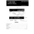KENWOOD T-92 Service Manual KENWOOD T-92 Service Manual