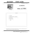 SHARP LL-T15V1 Parts Catalog SHARP LL-T15V1 Parts Catalog