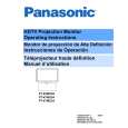 PANASONIC PT47WX34 Owners Manual PANASONIC PT47WX34 Owners Manual