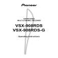 PIONEER VSX-908RDS(-G) Owners Manual PIONEER VSX-908RDS(-G) Owners Manual