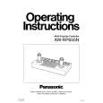PANASONIC AWRP655N Owners Manual PANASONIC AWRP655N Owners Manual