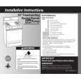 WHIRLPOOL SF365PEGN0 Installation Manual WHIRLPOOL SF365PEGN0 Installation Manual