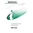 ROSENLEW RW485 Owners Manual ROSENLEW RW485 Owners Manual