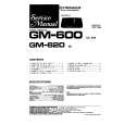 PIONEER GM600 Service Manual PIONEER GM600 Service Manual