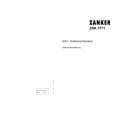 ZANKER 457_607_09 Owners Manual ZANKER 457_607_09 Owners Manual