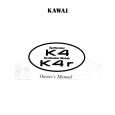 KAWAI K4 Owners Manual KAWAI K4 Owners Manual