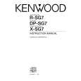 KENWOOD DP-SG7 Owners Manual KENWOOD DP-SG7 Owners Manual