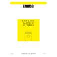 ZANUSSI RUBINO12 Owners Manual ZANUSSI RUBINO12 Owners Manual