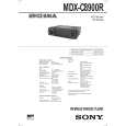 SONY MDXC8900R Service Manual SONY MDXC8900R Service Manual