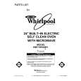 WHIRLPOOL RM778PXXB1 Parts Catalog WHIRLPOOL RM778PXXB1 Parts Catalog